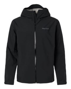 Marmot M16738 Men’s PreCip Evo Flex Hooded Jacket – Black