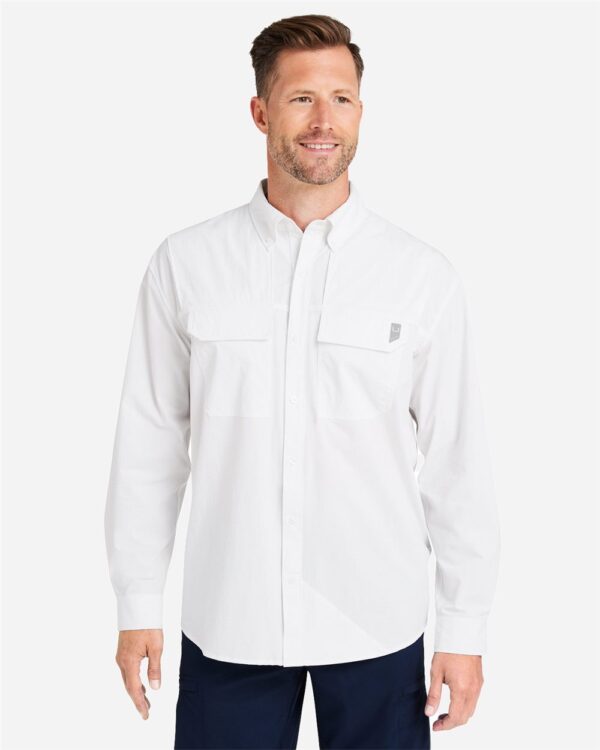 HUK Men’s Creekbed Pocket Fishing Shirt