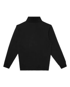 Lane Seven LS14014 Unisex Premium Quarter-Zip Pullover – Black (back)