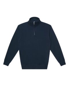Lane Seven LS14014 Unisex Premium Quarter-Zip Pullover – Navy