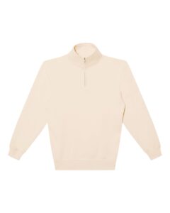Lane Seven LS14014 Unisex Premium Quarter-Zip Pullover – Sandshell