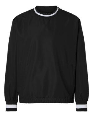 Shaka Wear SHCNW Unisex Crewneck Windbreaker – Black