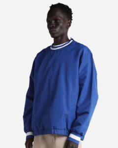 Shaka Wear SHCNW Unisex Crewneck Windbreaker – Royal (side)