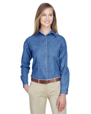 UltraClub 8966 Women’s Cypress Denim