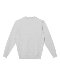 Lane Seven LS19004 Unisex Heavyweight Crewneck Sweatshirt – Heather Grey (back)
