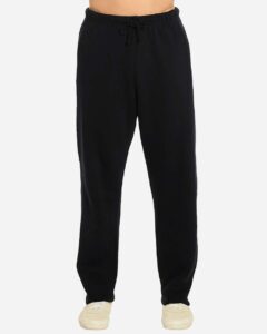 Lane Seven LS14006 Unisex Straight Leg Sweatpants – Black (on model)