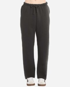 Lane Seven LS14006 Unisex Straight Leg Sweatpants – Smoke (on model)