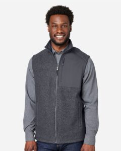North End NE714 Men’s Aura Sweater Fleece Vest