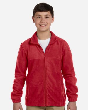 Harriton M990Y Youth Full-Zip Fleece
