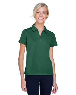 Harriton M353W Women’s Double Mesh Polo