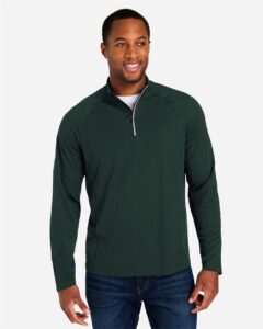 CORE365 CE418 Men’s Origin Performance Pique Quarter-Zip Pullover