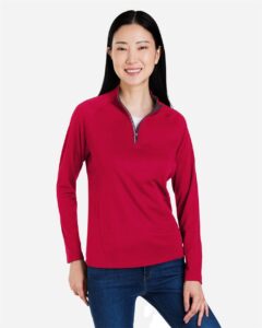 CORE365 CE418W Women’s Origin Performance Pique Quarter-Zip Pullover