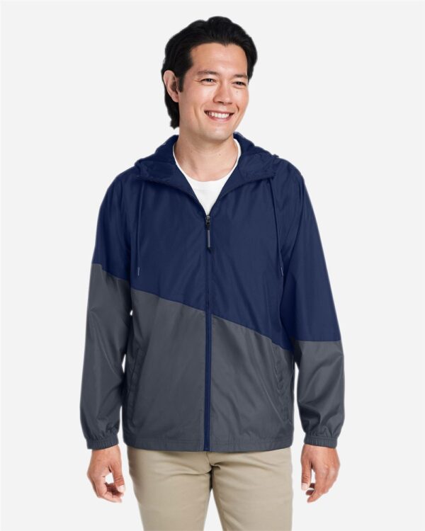 CORE365 Unisex Techno Lite Colorblock Windbreaker