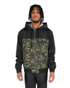 Shaka Wear SHWBJ Unisex Windbreaker Jacket