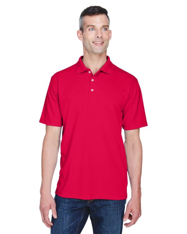 UltraClub Men’s Cool & Dry Stain-Release Performance Polo