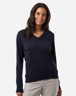 Devon & Jones DG445W Women’s New Classics V-Neck Sweater
