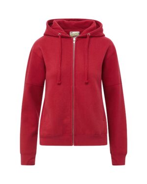 MV Sport W25165 Women’s Vintage Fleece Hooded Full-Zip Sweatshirt