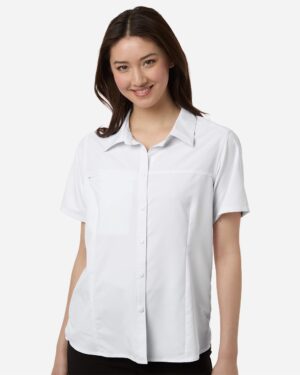 CORE365 CE520W Women’s UltraUVP Shoreline Short Sleeve Staff Shirt