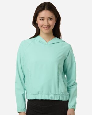 CORE365 CE520LW Women’s UltraUVP Shoreline Long Sleeve Hooded Pullover