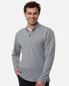 AllPro STF870 Men’s Stretch Quarter-Zip Fleece Pullover