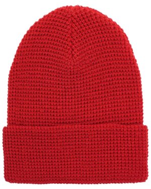 YP Classics 2501KC Waffle Cuffed Knit Beanie