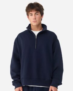 BELLA + CANVAS 4740 Unisex 10 oz Quarter-Zip Pullover Sweatshirt