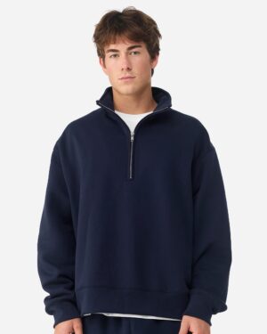 BELLA + CANVAS 4740 Unisex 10 oz Quarter-Zip Pullover Sweatshirt