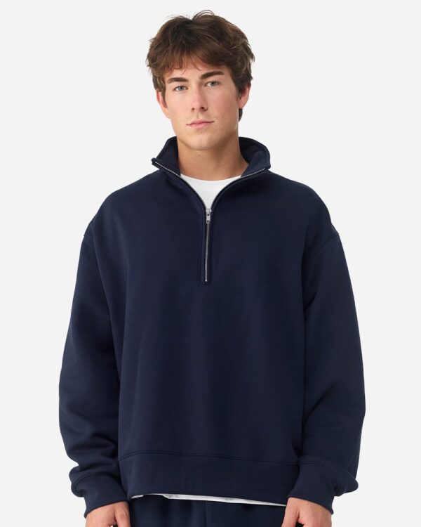 BELLA + CANVAS Unisex 10 oz Quarter-Zip Pullover Sweatshirt