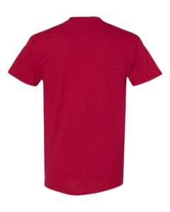 Heavy Cotton T-Shirt – Cardinal (back)