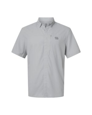Under Armour 1383571 Men’s Fish Pro Hybrid Woven Short Sleeve