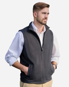 J. America 8763 Unisex Element Fleece Vest