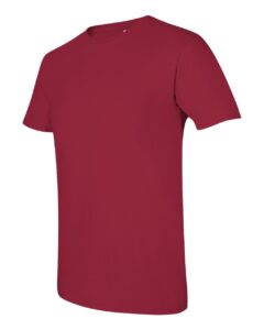 Gildan 64000 Unisex Softstyle® T-Shirt – Cardinal Red (side)