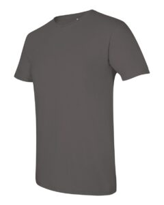 Gildan 64000 Unisex Softstyle® T-Shirt – Charcoal (side)