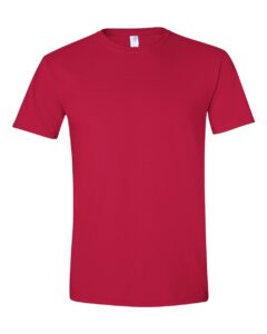 Gildan 64000 Unisex Softstyle® T-Shirt – Cherry Red