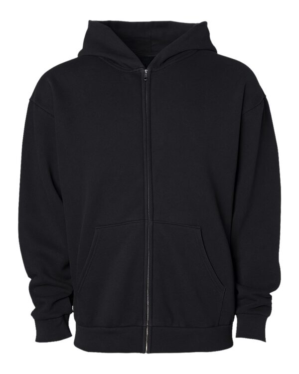 Independent Trading Co. Unisex Avenue Midweight Full-Zip Hooded Sweatshirt