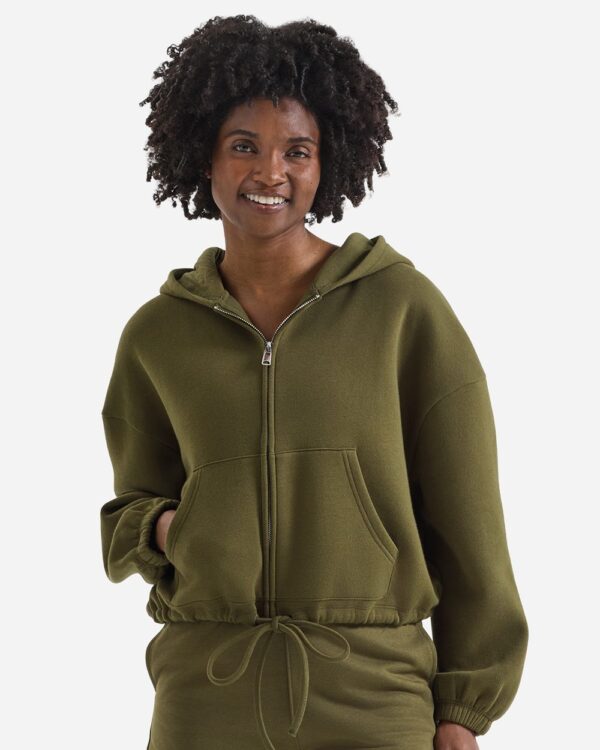 TriDri Women’s Maria Full-Zip Hooded Sweatshirt