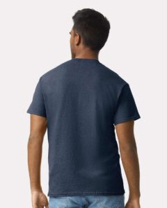 Gildan 2000 Unisex Ultra Cotton® T-Shirt – Blue Dusk (on model back)