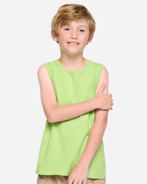 LAT 6123 Youth Fine Jersey Tank