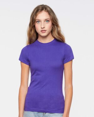 LAT 3616 Women’s Fitted Fine Jersey Tee