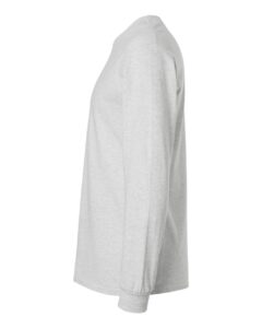 Gildan 2400 Unisex Ultra Cotton® Long Sleeve T-Shirt – Ash (side)