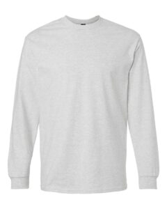 Gildan 2400 Unisex Ultra Cotton® Long Sleeve T-Shirt – Ash