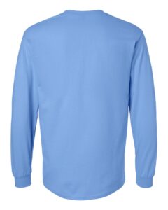 Gildan 2400 Unisex Ultra Cotton® Long Sleeve T-Shirt – Carolina Blue (back)