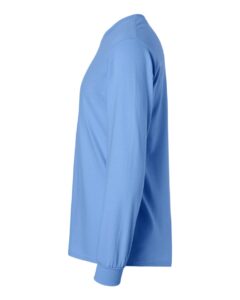 Gildan 2400 Unisex Ultra Cotton® Long Sleeve T-Shirt – Carolina Blue (side)