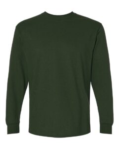 Gildan 2400 Unisex Ultra Cotton® Long Sleeve T-Shirt – Forest Green
