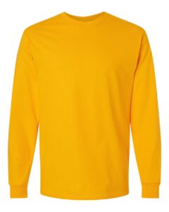 Gildan 2400 Unisex Ultra Cotton® Long Sleeve T-Shirt – Gold
