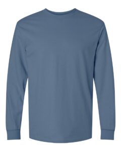 Gildan 2400 Unisex Ultra Cotton® Long Sleeve T-Shirt – Indigo Blue