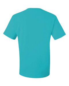 JERZEES 29MR Unisex Dri-Power® 50/50 T-Shirt – California Blue (back)