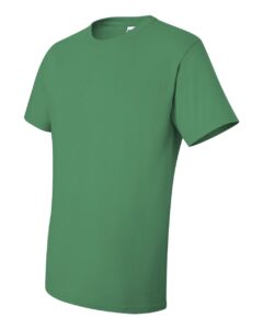 JERZEES 29MR Unisex Dri-Power® 50/50 T-Shirt – Kelly (side)