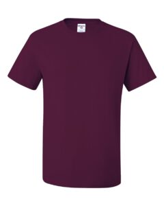 JERZEES 29MR Unisex Dri-Power® 50/50 T-Shirt – Maroon
