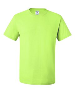 JERZEES 29MR Unisex Dri-Power® 50/50 T-Shirt – Safety Green